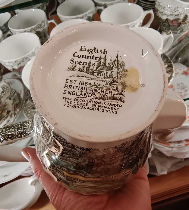 Serviço Chá Café Inglês English Country Scenes