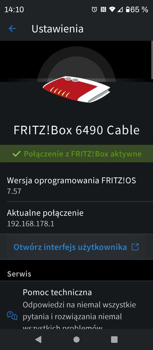 Router FRITZ!Box 6490 Cable