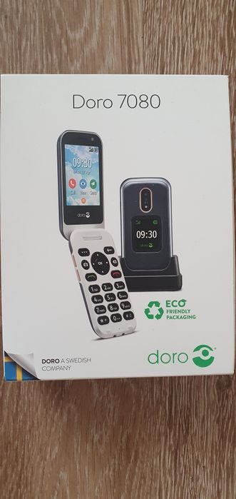 Мобильный Телефон Doro 7080, 2 sim, Wi-Fi