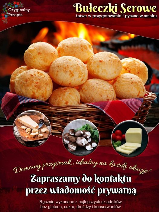 Bułeczki Serowe - Pão de queijo