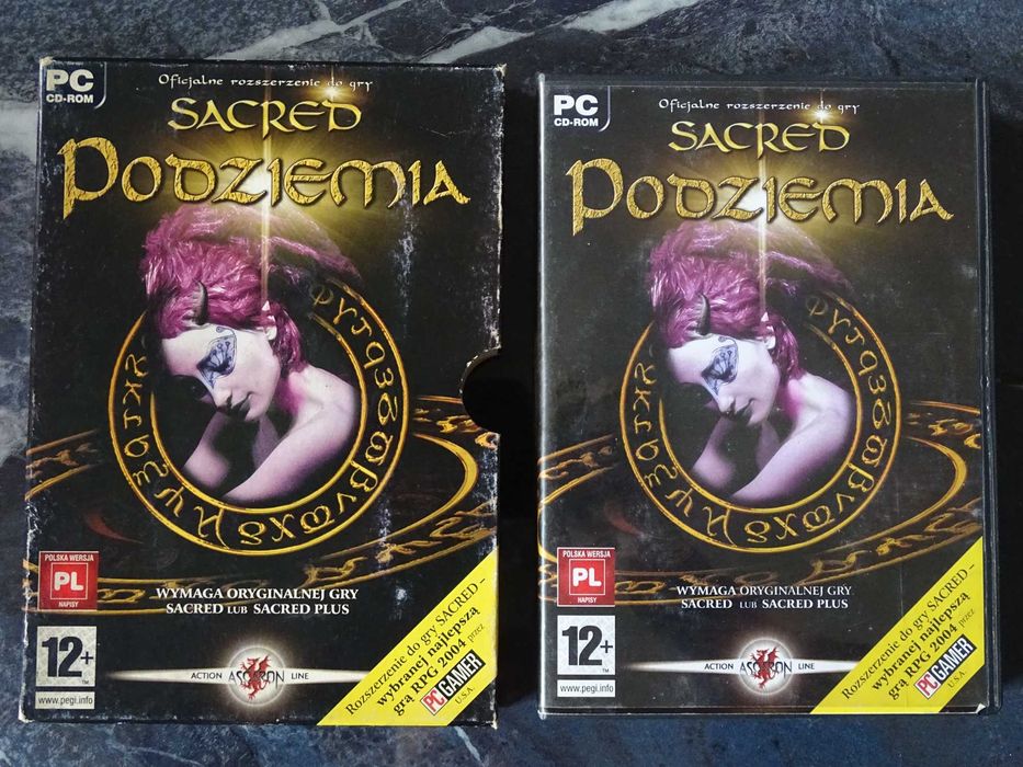 Gra PC: SACRED 1  Podziemia (dodatek) wydanie PL