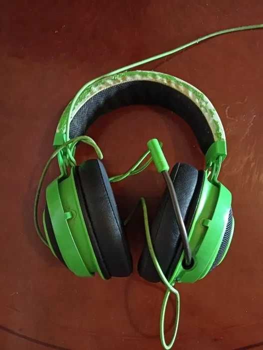 Auscultadores Gaming Razer Kraken - A funcionar na perfeição