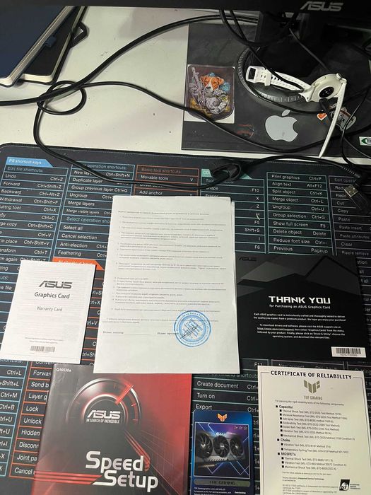 Відеокарта geforce gtx3060ti asus tuf gaming edition 8gb