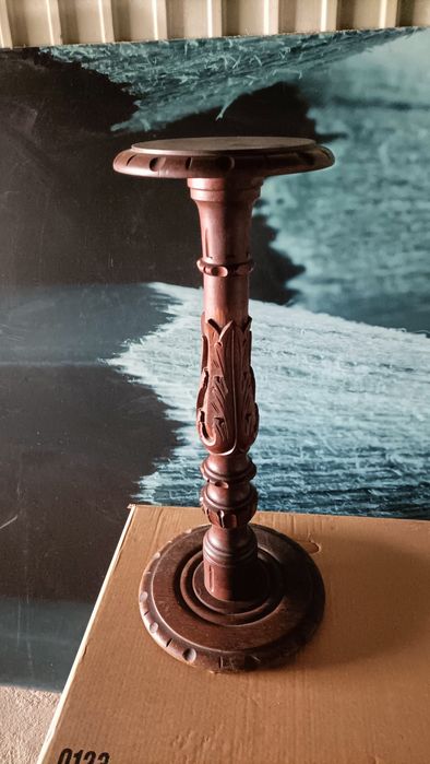 Coluna de madeira