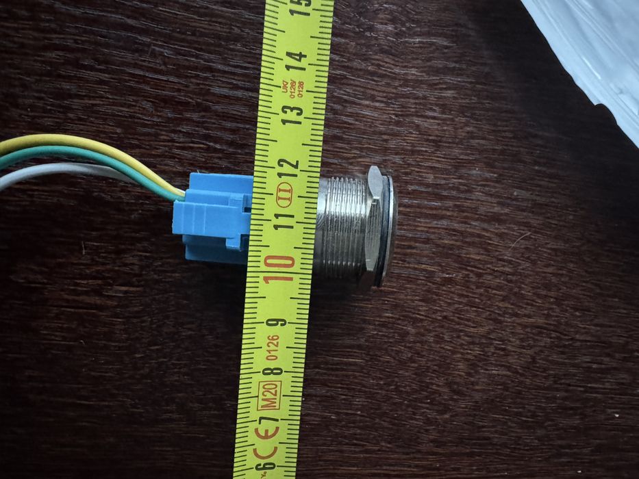 przełączniki przycisk, 1. PCS 1. 6mm Metalowy przełącznik przycisku