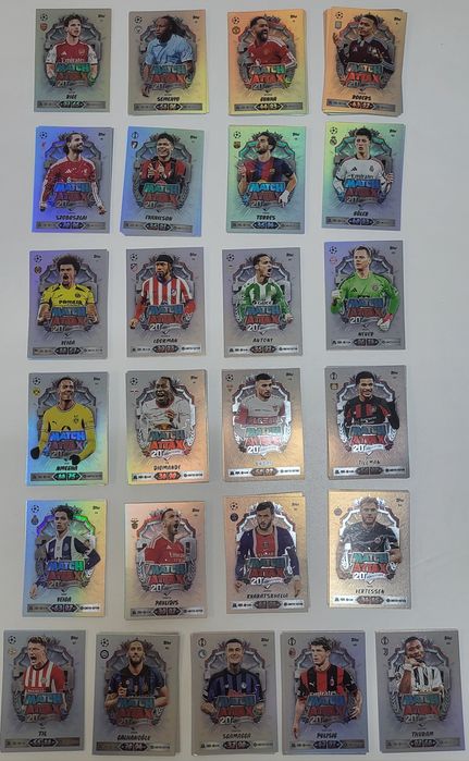 Cartas especiais / limited edition MATCH ATTAX UEFA Champions 20th Anniversary - Época 2026/27
