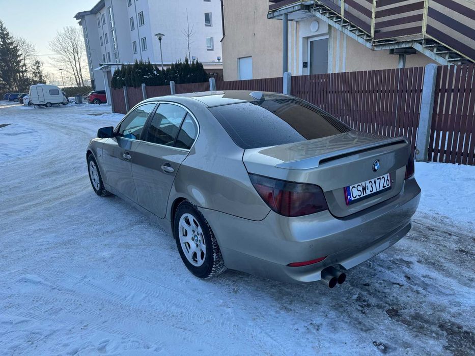BMW E60, 2.2 benzyna + gaz/lpg, manual