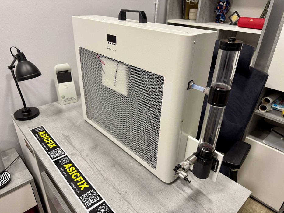 Радіатор зовнішній 12 кВт для Asic Antminer S21  Hydro Auto control