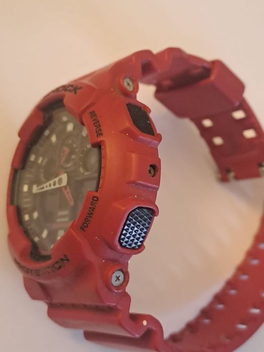 Casio G-Shock GA-110 / Red Edition – pancerny, masywny, 20BAR!