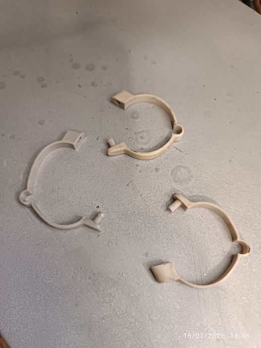 3 Abraçadeiras marca Lusito para bicicleta pasteleira