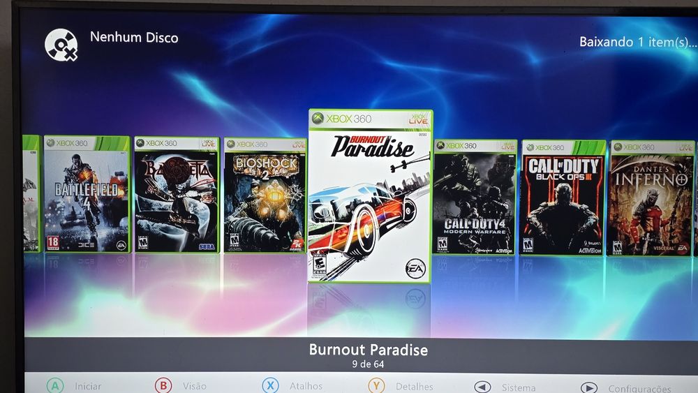 Xbox360 super slim  500gb    desbloqueada  .