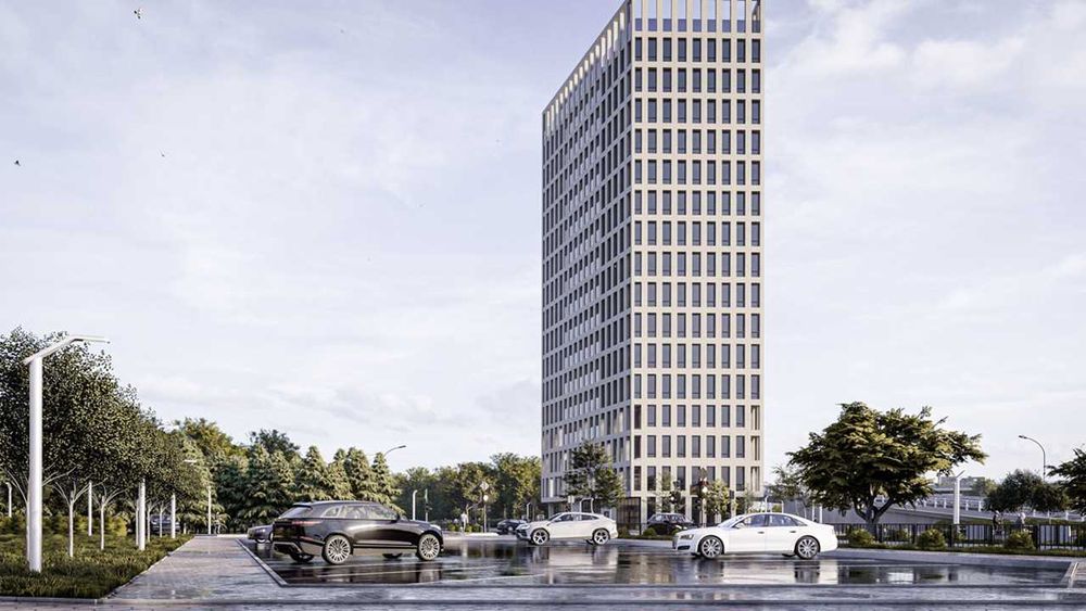 Оренда великого офісу з видом на ріку в Бізнес центрі "Picasso" Пікасо