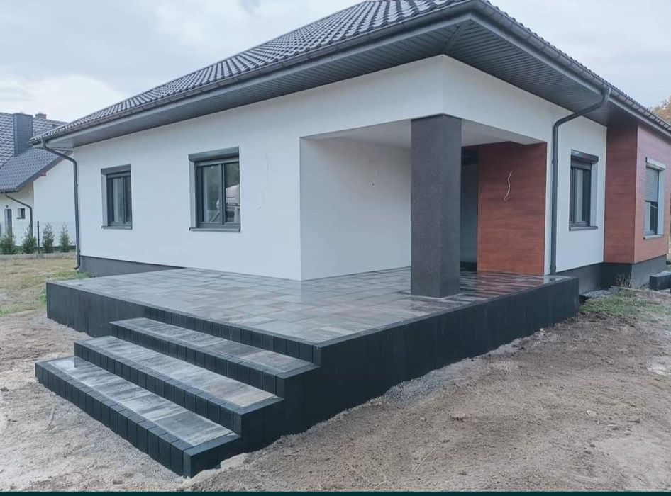 Brukarstwo, układanie kostki brukowej. Oświetlenie LED,Usługi koparką