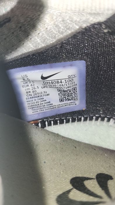 Nike Air Vapormax 2021 Flyknit (Preto/Branco) - Tam. 42 (Raras)