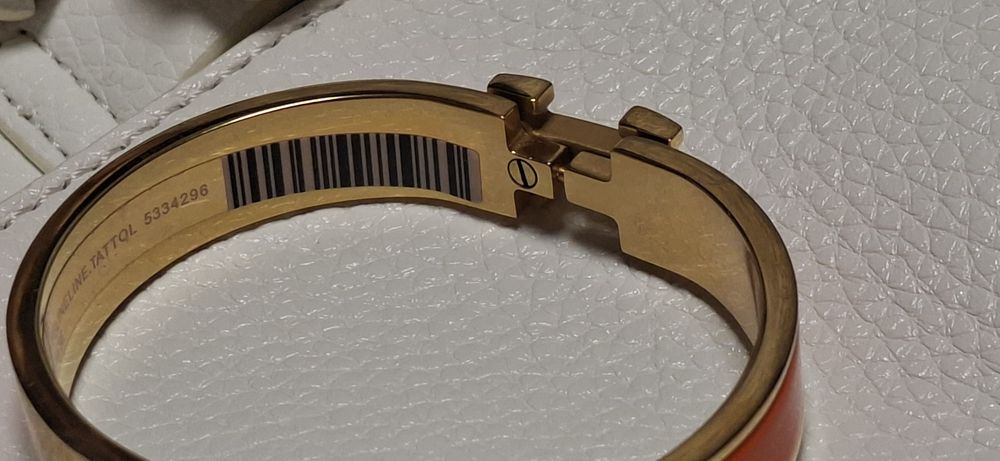 Pulseira Hermes orange