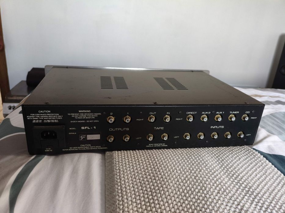 Pré amplificador Sonic Frontiers SF1