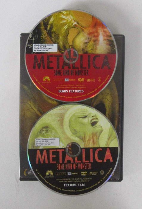 METALLICA - Some Kind Of Monster (DVD DUPLO)