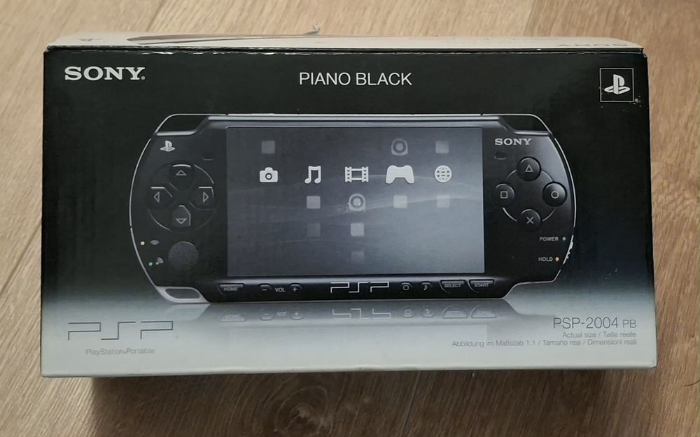 Sony PSP Slim Piano Black – Desbloqueada