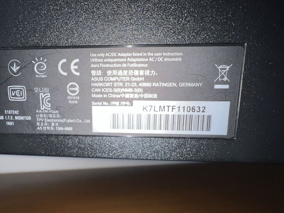 32" Curved Monitor64751007341442123