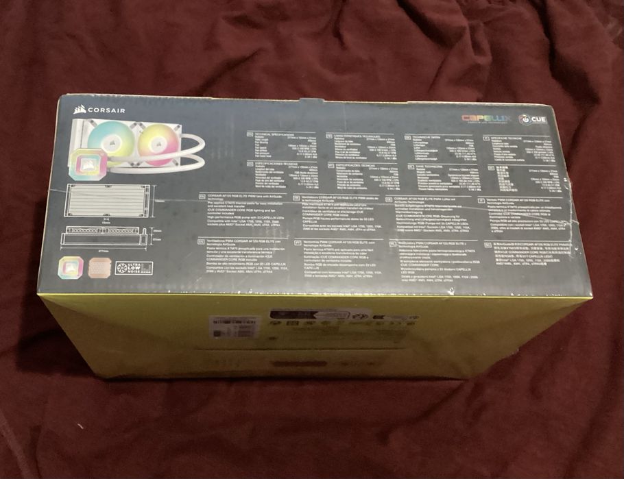 Chłodzenie wodne CORSAIR iCUE H100i Elite Capellix XT + Darkflash DR08