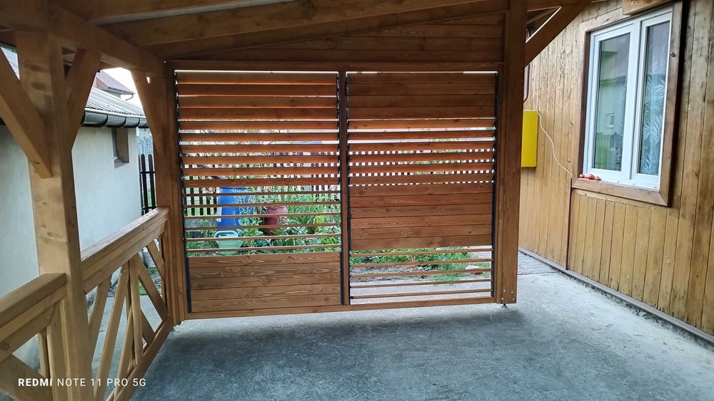 Zabudowa tarasy balkony zadaszenia konstrukcje szkieletowe