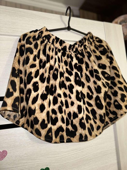 Юбка леопардовая юбка для фотосессии женская юбка