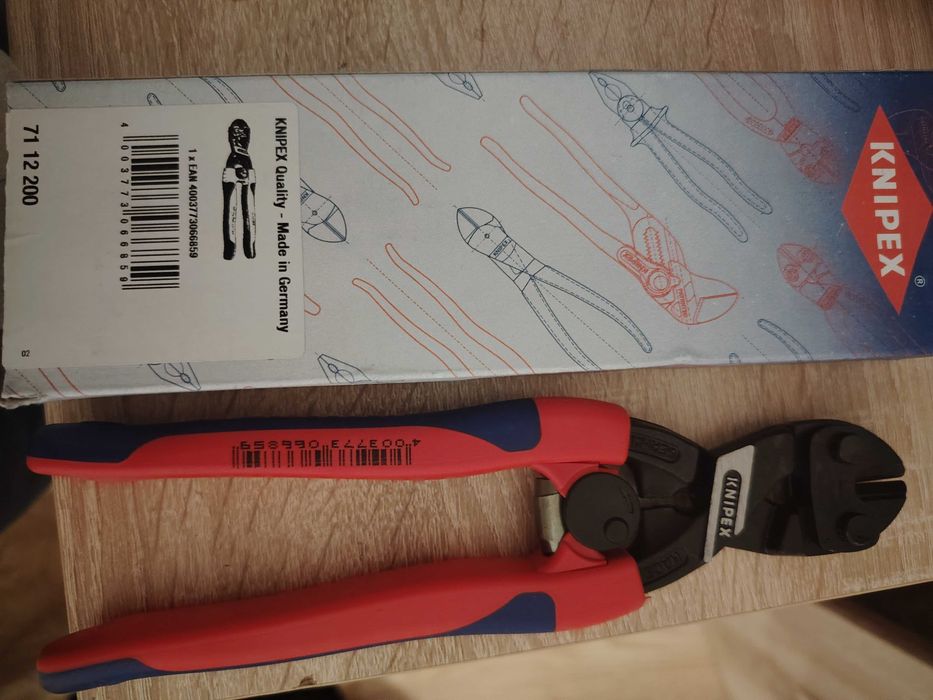 Cążki knipex do cięcia