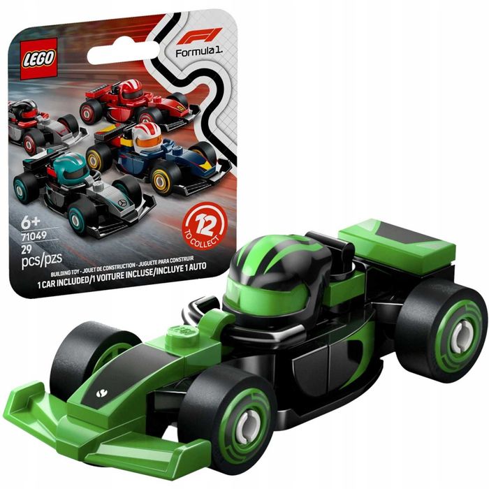 LEGO Minifigurka colf1rc-9 Sauber F1 Team Race Car 71049