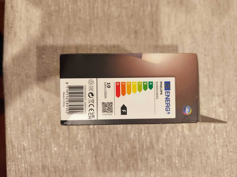 Lâmpadas Inteligentes Philips HUE E27 9W 60mA - 806 Lúmen - 2700K