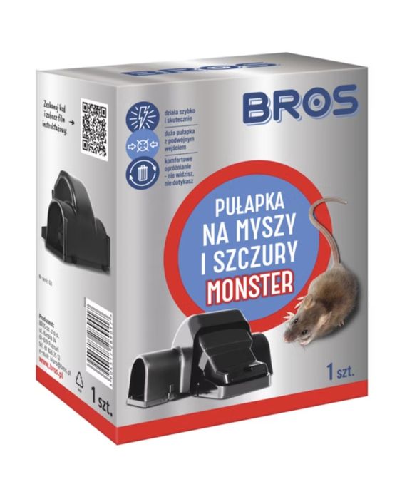 Pułapka na myszy i szczury. 100% skuteczna!.