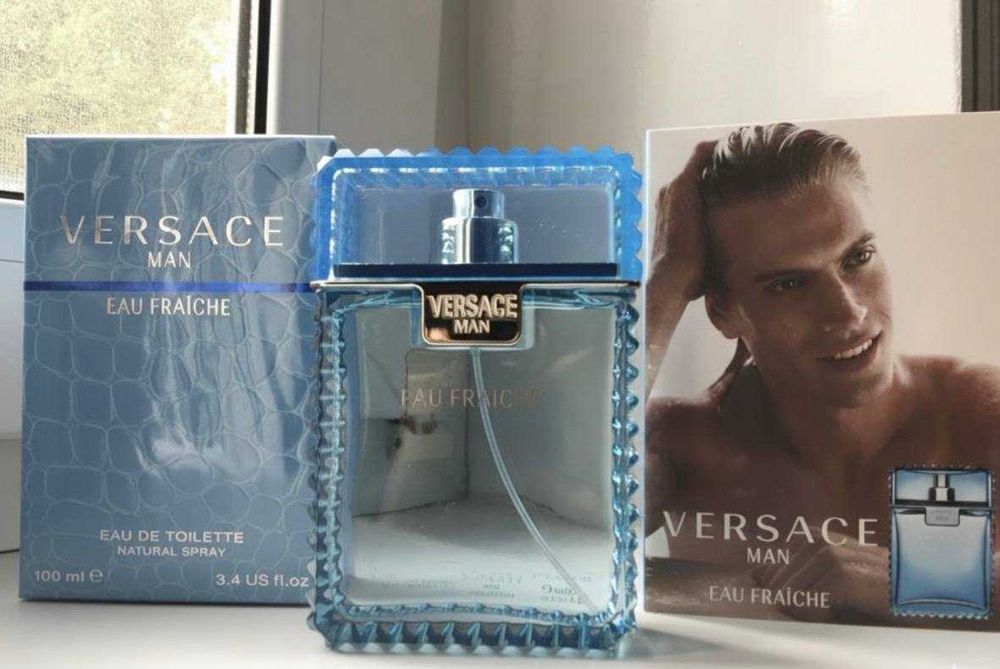 Духи для чоловіків Versace Man Eau Frai Туалетна вода чоловіча версачі