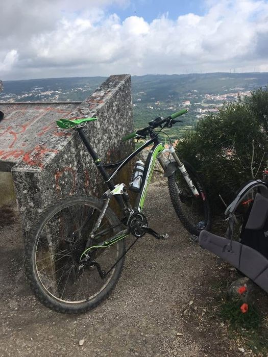 Merida one-twenty XT-Edition. Equipada com XT, suspensao fox 120.