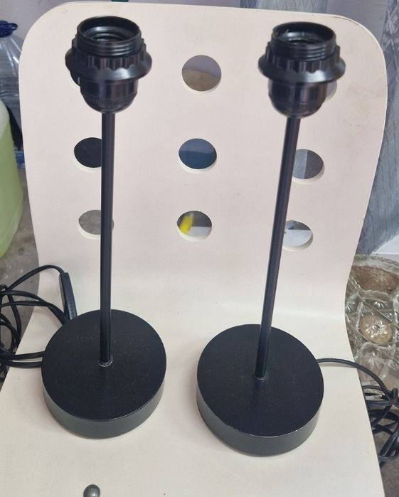 Par de candeeiros com 30cm
