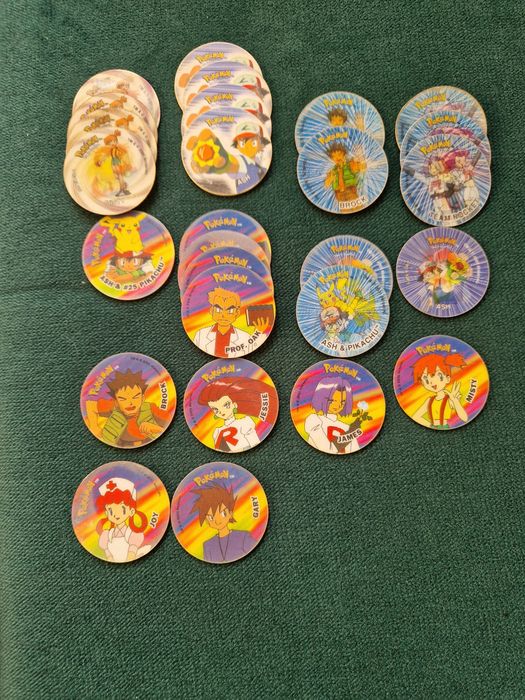Pokemon tazo set 1, Duo, 3D