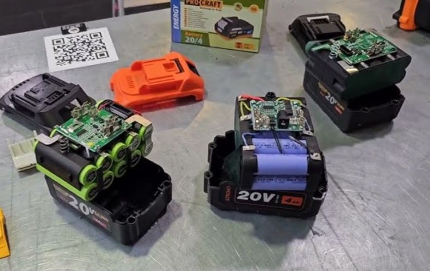 Перепаковка Аккумуляторов различного типа.