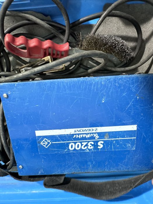 Máquina de soldar com mala