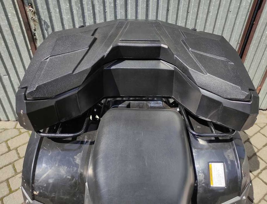 Kufer box ARWIC tył tylny 95L + zamek UNIWERSALNY QUAD ATV Z OPARCIEM