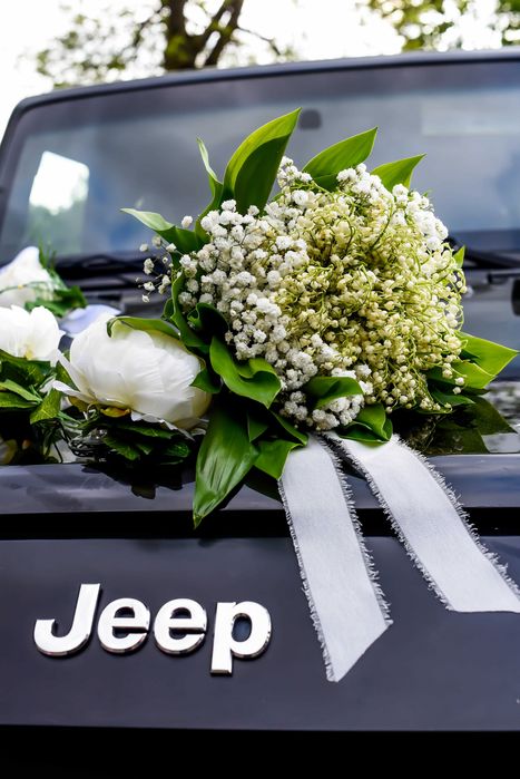 Samochód do ślubu Jeep Wrangler