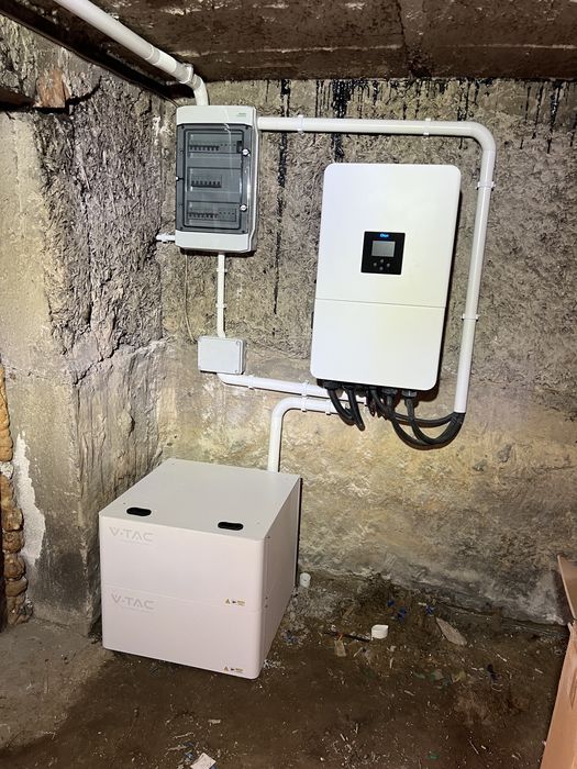 Fotowoltaika 10 kW Deye + Magazyn energii V-TAC 16 kWh