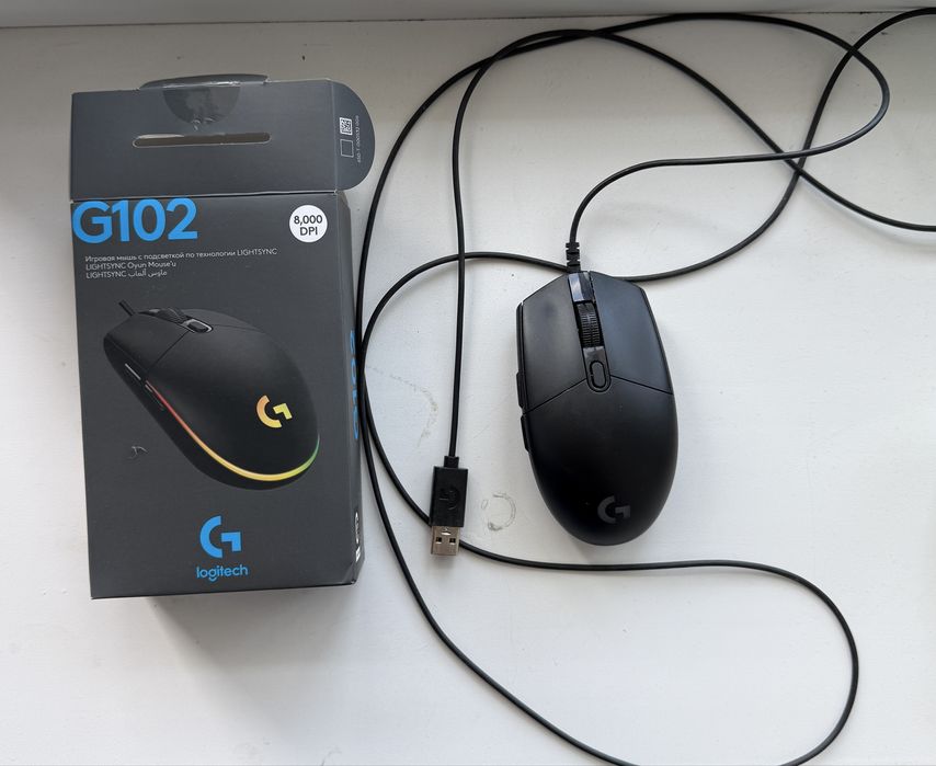 Игровая мышь logitech g102