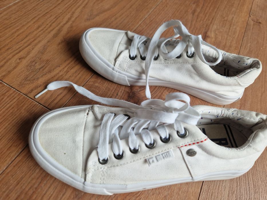 Białe trampki Big Star 38