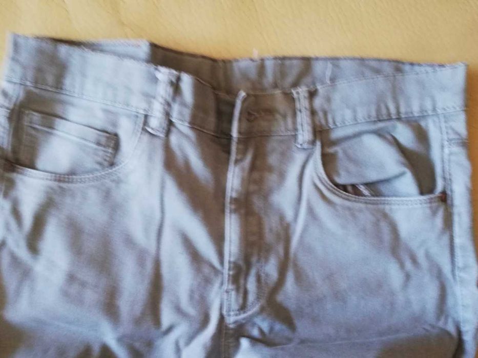 Calça Zara Cinzentas 11/12 anos Extensiveis