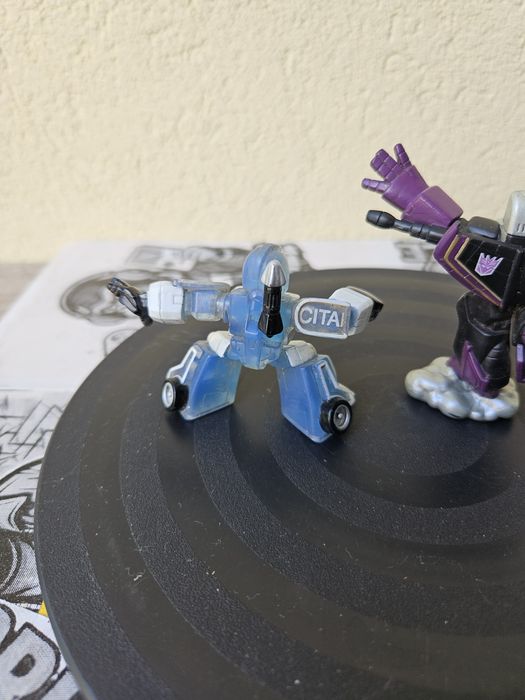 Transformers Robot Heroes Mini Figures - Mirage & Skywarp