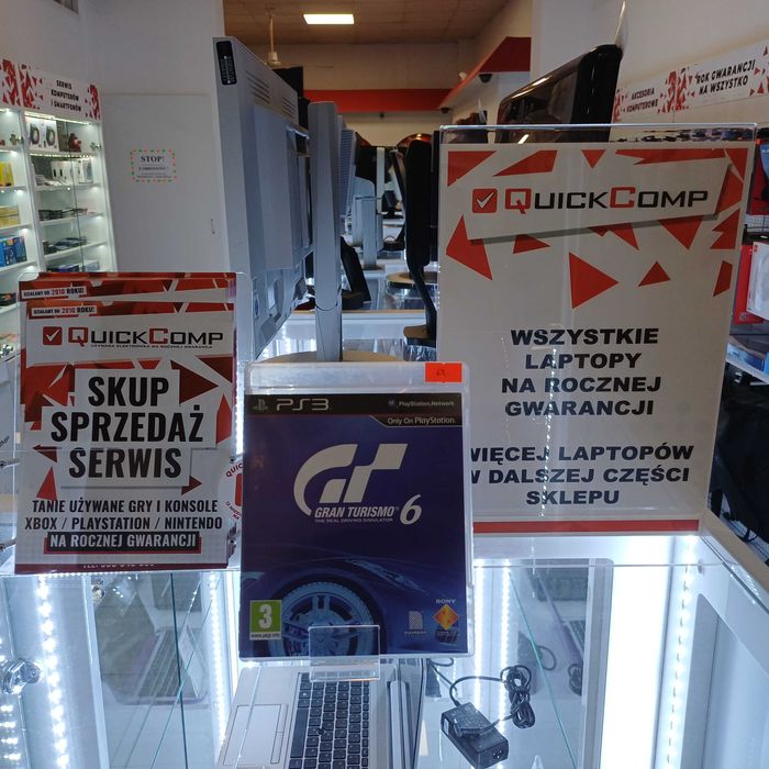 Gra PlayStation 3 PS3 Gran Turismo 6 Gwarancja 1 Rok QUICK-COMP