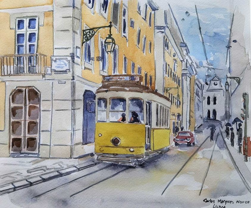 Várias pinturas com diferentes tamanhos, para venda.