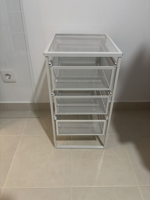 Armário de arrumação em metal LENNART do Ikea