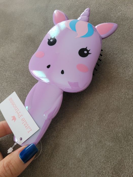 Escova de cabelo unicórnio