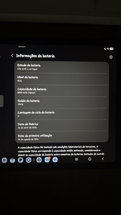 Tab samsung s10 lite 128GB (Spen e carregador incluídos)