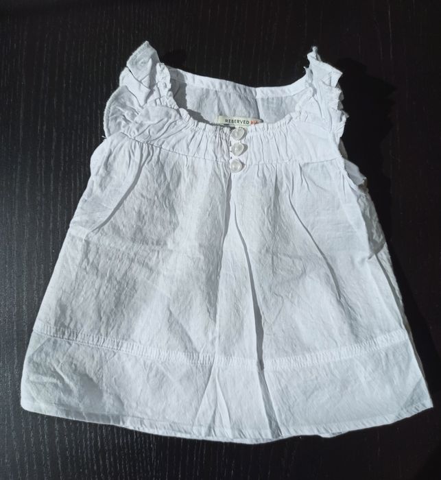 RESERVED Kids bluzka tunika 68cm 3-6cm