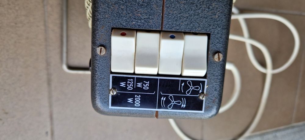 Neckermann wentylator, termowentylator unikat  1959 r